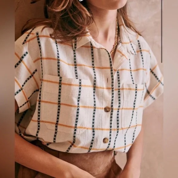 Sézane Kessy Shirt - Picture 1 of 8